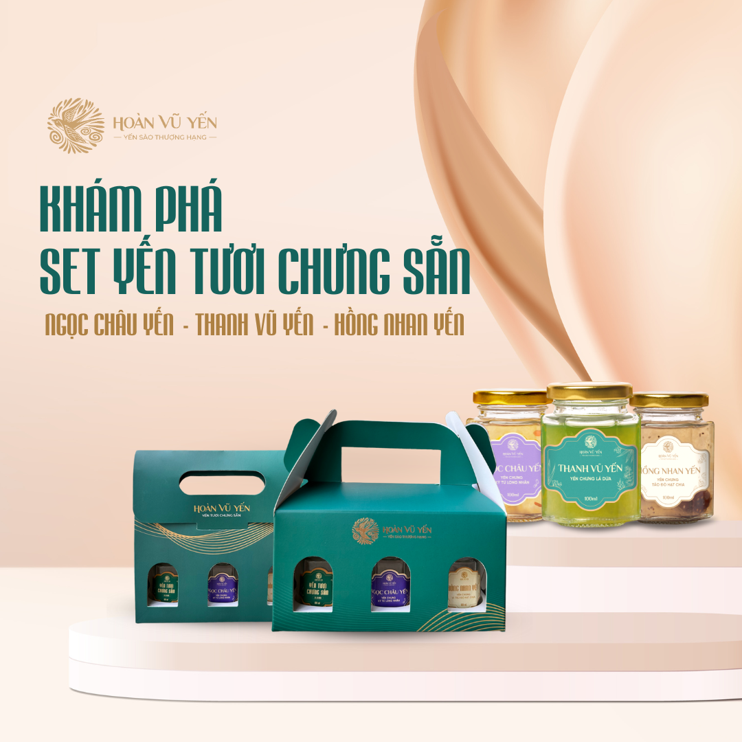 KHÁM PHÁ 3 VỊ ĐẶC BIỆT TRONG COMBO CHƯƠNG TRÌNH ƯU ĐÃI ĐẶT TRƯỚC CỦA HOÀN VŨ YẾN