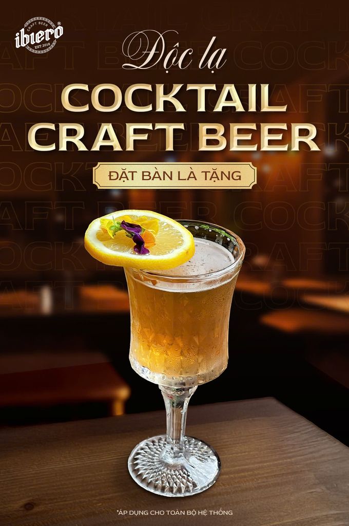 Tặng vạn ly Cocktail Craft Beer cho nàng