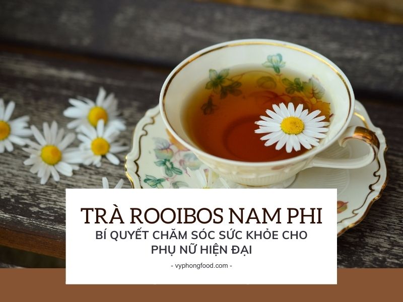 Trà Rooibos – Bí quyết chăm sóc sức khỏe phụ nữ hiện đại.