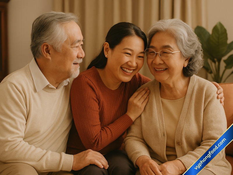 Nutritional Multigrain Porridge for the Elderly – A Precious Gift for Parents on the Vu Lan Festival vyphongfood.com multi grains cereal Greenmax taiwwan