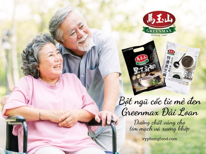 Black Sesame Powder for the Elderly A Golden Nutrient for Heart and Bone Health vyphongfood.com Multi Grains Cereal