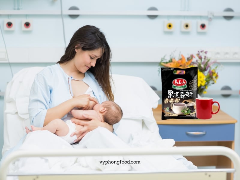 Benefits of Black Sesame Powder for Pregnant and Postpartum Women – A Golden Nutrient for Mother and Baby’s Health Multi Grains Cereal Greenmax Taiwan vyphongfood.com