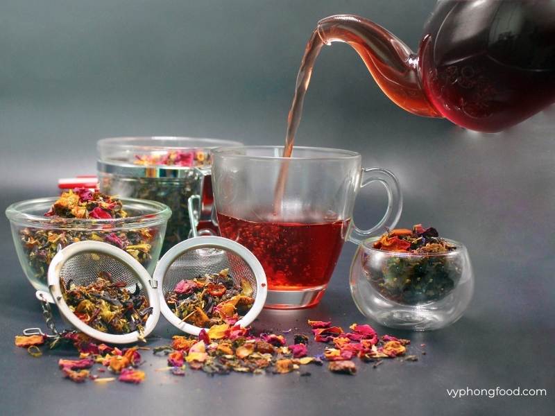 công dụng của trà thảo mộc