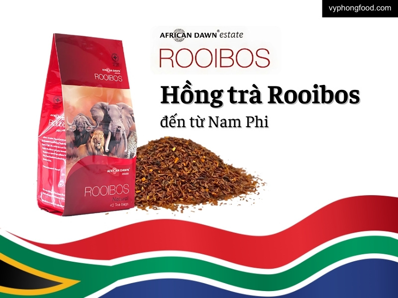 cùng vyphongfood.com khám phá Hồng trà Rooibos Nam Phi giải tỏa lo âu mùa lễ hội các loại trà thảo mộc giúp ngủ ngon