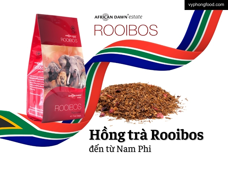 Phát hiện mới nhất về polyphenol và chất chống oxy hóa trong trà rooibos hồng trà rooibos Nam Phi nằm trong top các loại trà thảo mộc giúp ngủ ngon, giảm căng thẳng và tốt nhất hiện nay.