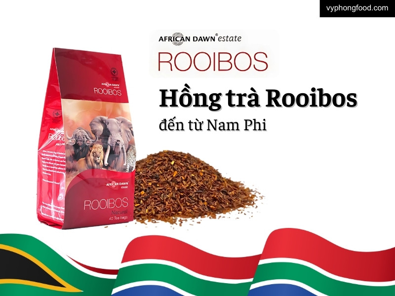 Hồng trà Rooibos Nam Phi Sức mạnh thiên nhiên chinh phục Thế Giới các loại trà thảo mộc giúp ngủ ngon