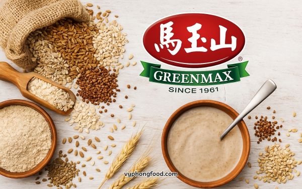 Greenmax Taiwan nutritious cereal powder – healthy whole grains drink with Clean Label certification