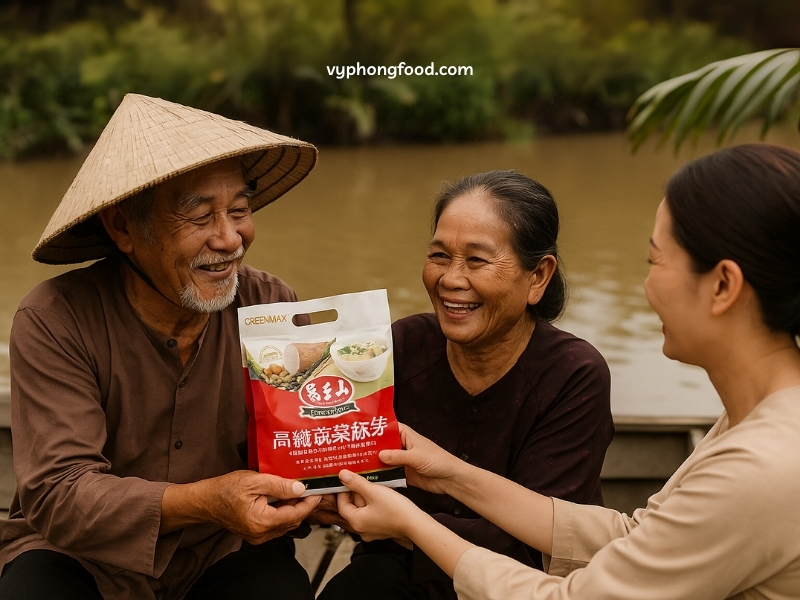 Choose Greenmax nutritious cereal porridge as a gift for your parents this Vu Lan Festival.