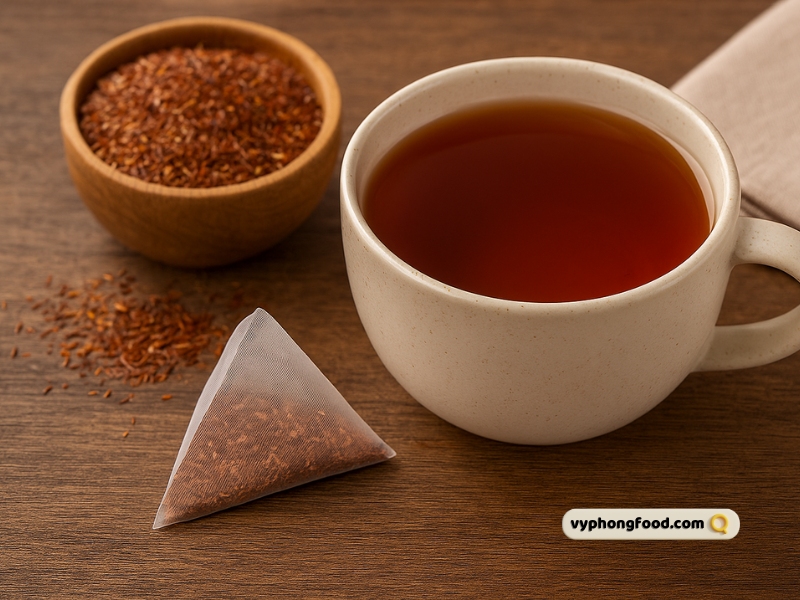 Hồng trà rooibos Nam Phi Loại trà thảo mộc tuyệt vời cho giấc ngủ ngon và sức khỏe bền vững, vyphongfood.com chuyên nhập khẩu chính ngạch sản phẩm trà rooibos tea thương hiệu African Dawn từ Nam Phi