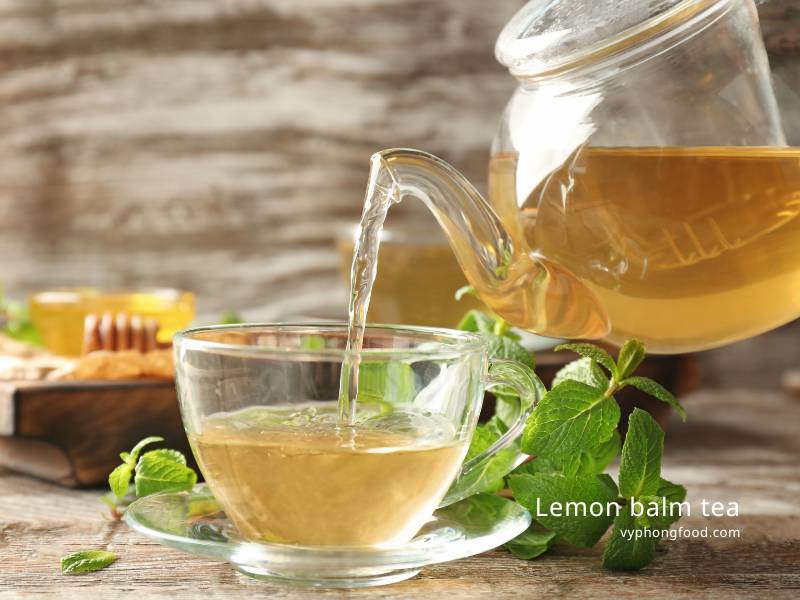 Trà tía tô đất (Lemon balm tea)