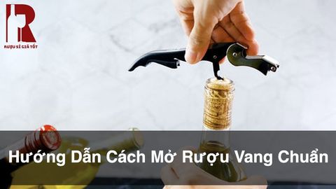 Cách Mở Chai Rượu Vang Đúng - Tổng Hợp Cách Khui Các Loại Nút