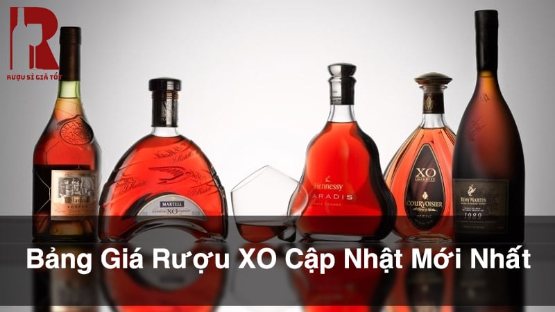 Bảng Giá Rượu XO [Hennessy, Rémy Martin, Martell,...]
