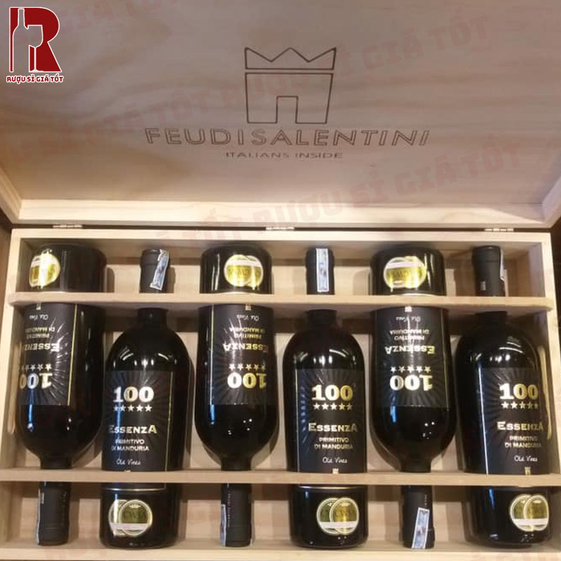 100 Essenza Primitivo Manduria nên được sử dụng bởi loại ly Bordeaux bowl để khuếch tán mùi hương