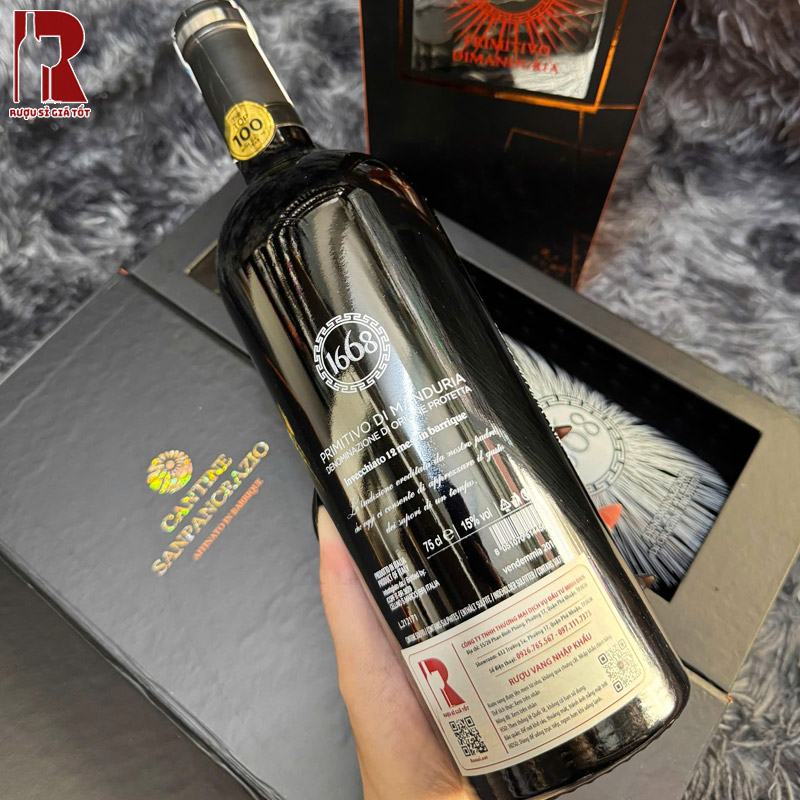 1668 Primitivo Di Manduria DOP Riserva Và Những Lợi Ích Khi Chọn