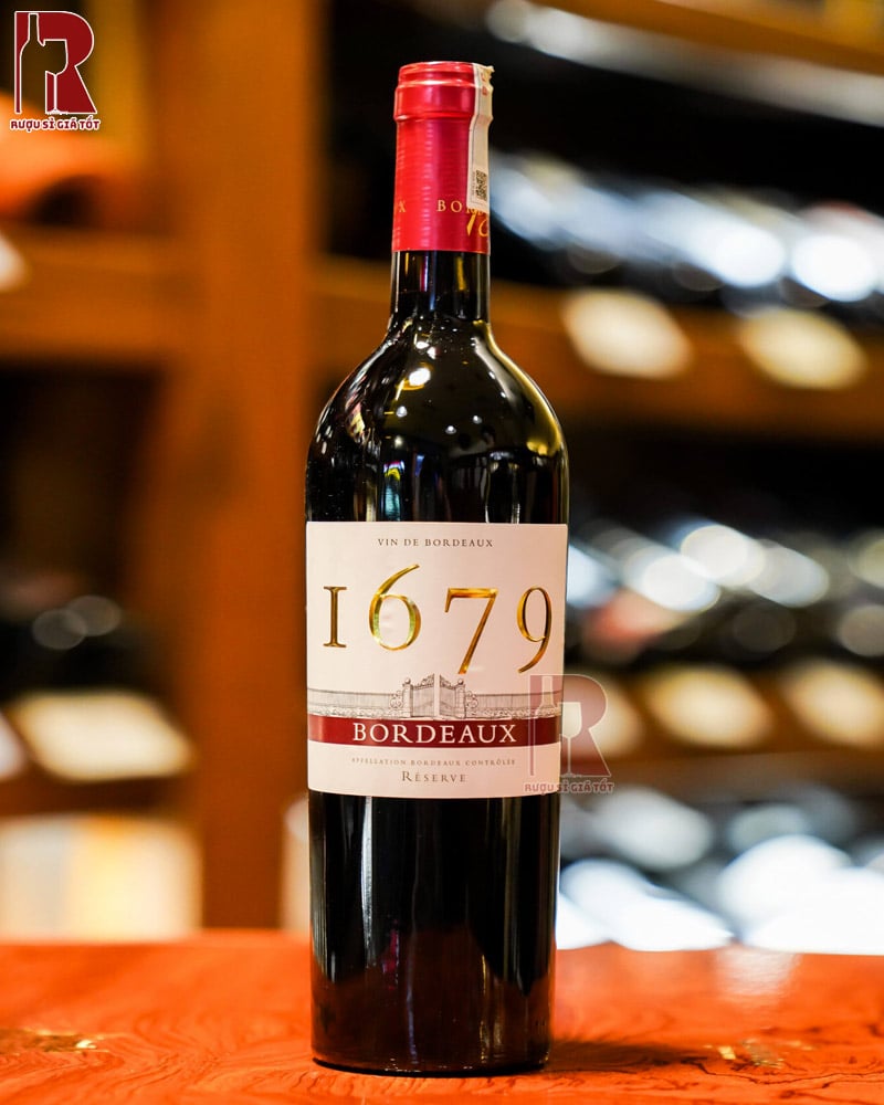 Quy trình sản xuất phức tại của các chai vang Pháp 1679 Bordeaux Rouge