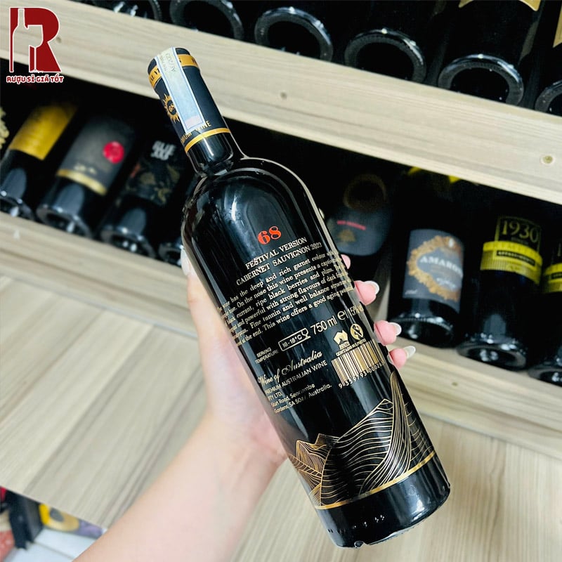 Thưởng Thức Rượu Con Rắn 68 Festival Version Cabernet Sauvignon