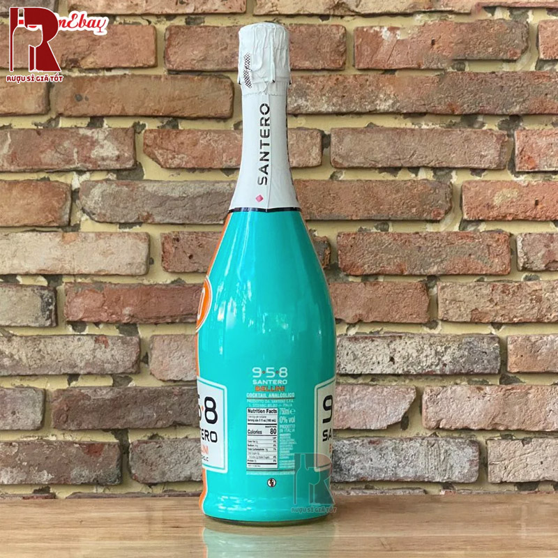 Rượu vang nổ 958 Santero Bellini hoàn hảo cho các buổi tiệc nhẹ