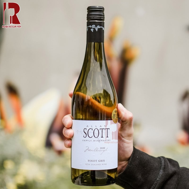 Allan Scott Pinot Gris vừa mang theo sự sáng tạo vừa mang theo âm hưởng truyền thống