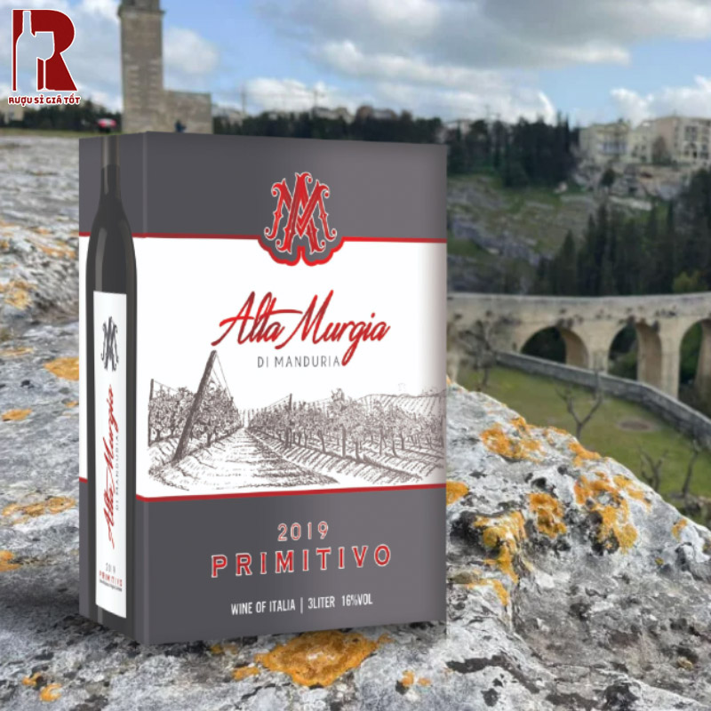 Rượu vang Alta Murgia Primitivo với phong vị độc đáo