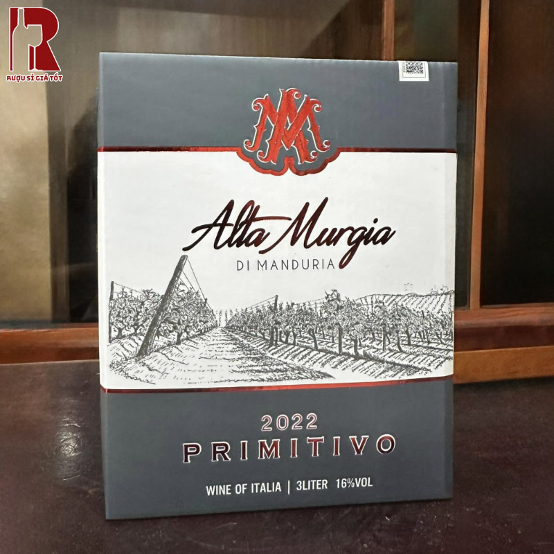Rượu vang Alta Murgia Primitivo đậm đà