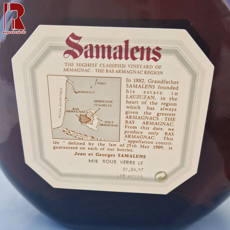 Trải Nghiệm Thưởng Thức Armagnac VSOP Samalens
