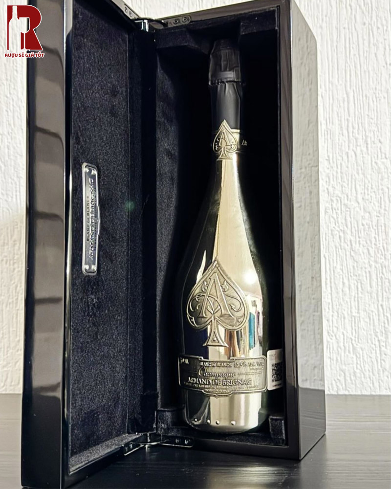Champagne Armand de Brignac Brut Blanc de Blancs - Át Bích Trắng giá bao nhiêu