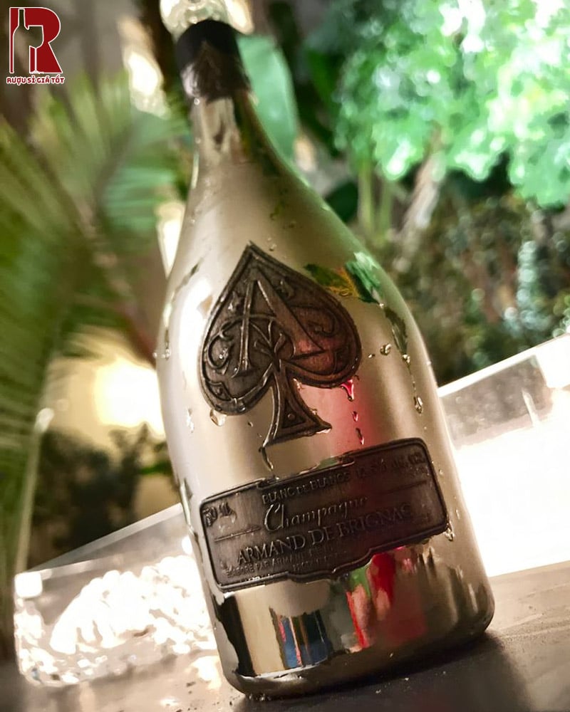 Mua sâm banh Át Bích Trắng Armand de Brignac giá rẻ