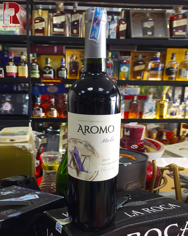Rượu vang đỏ Aromo Merlot