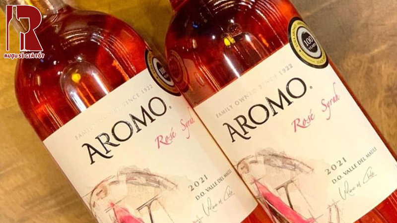 Hương Vị Tươi Tắn, Sống Động Của Vang Hồng Aromo Rosé Syrah