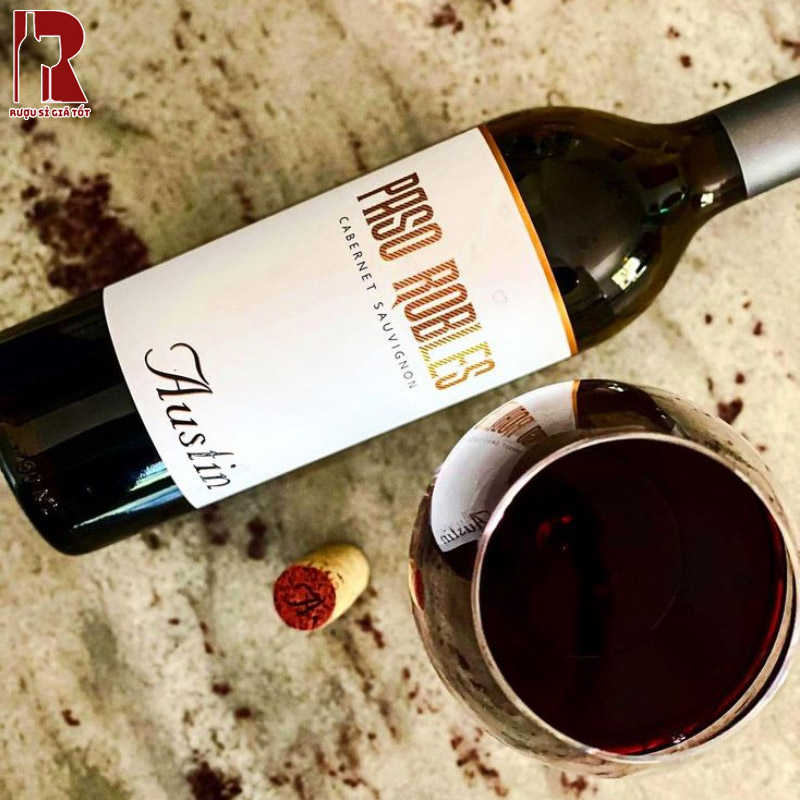 Vang Mỹ Đỏ Austin Cabernet Sauvignon Paso Robles đẹp mắt