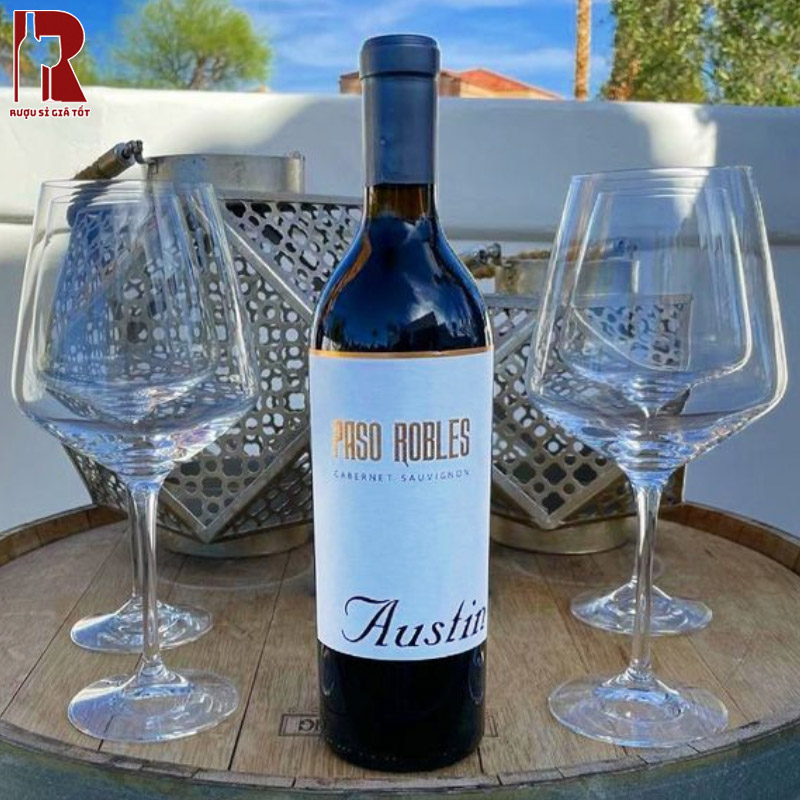 Vang Mỹ Đỏ Austin Cabernet Sauvignon Paso Robles phù hợp cho đa dạng các món ăn