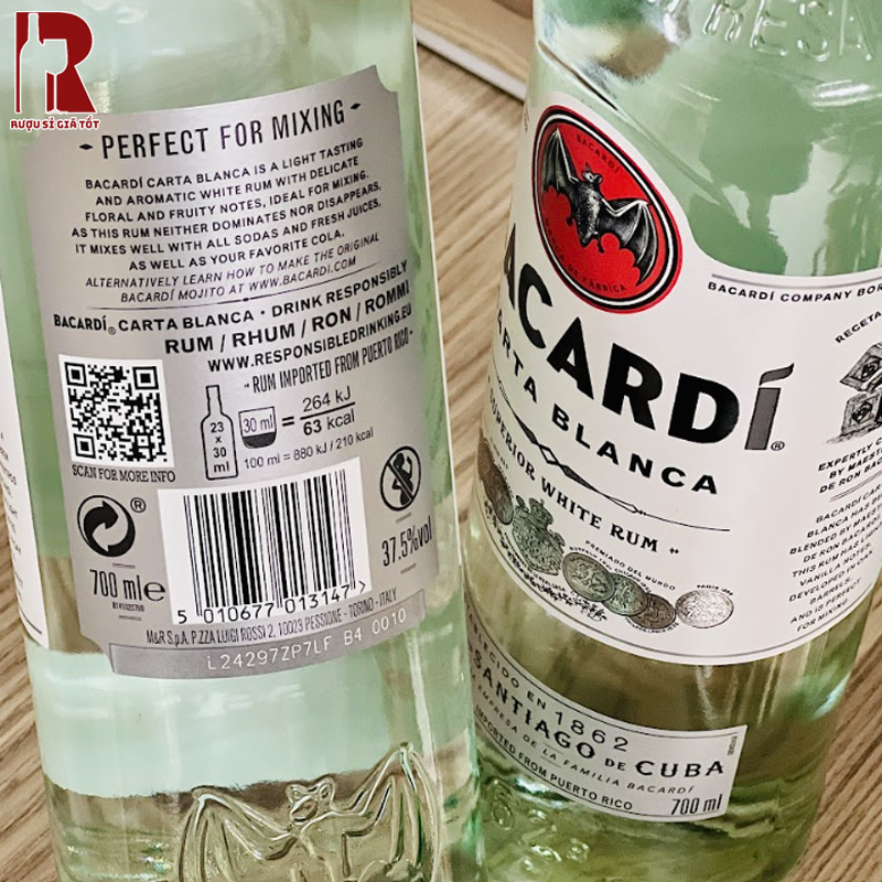 Rượu Bacardi Blanca