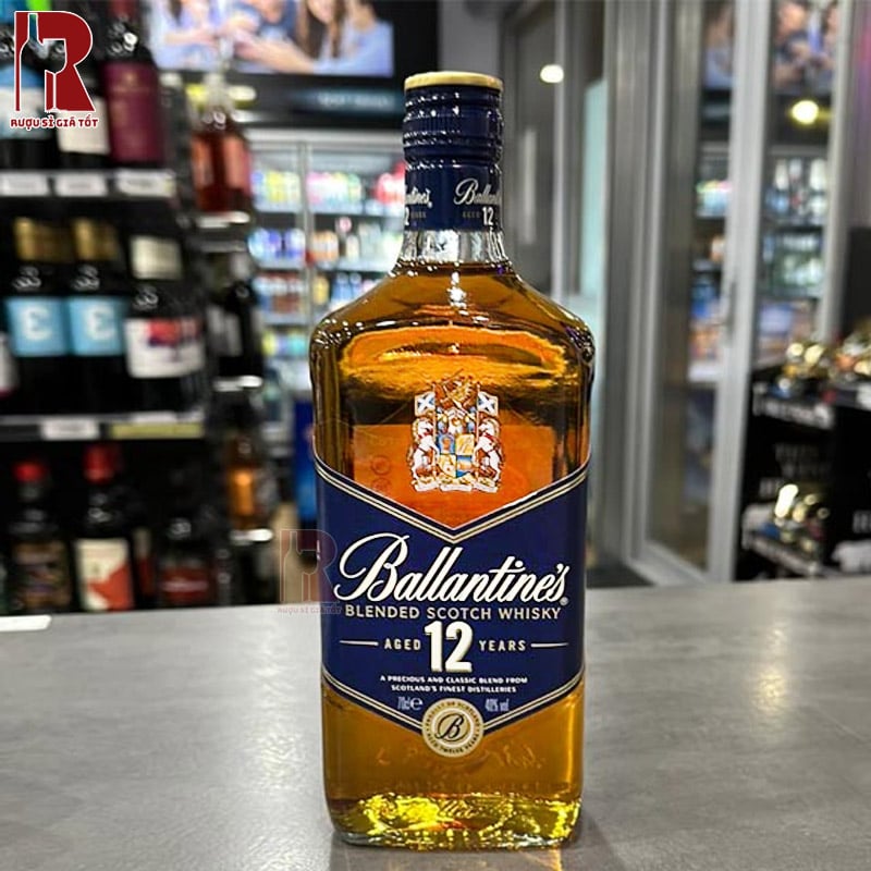 Rượu Ballantine's 12 năm giá rẻ nhất hiện nay