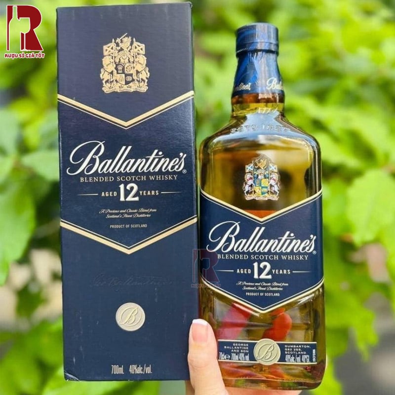Rượu Ballantine's 12 năm nhập khẩu chính hãng