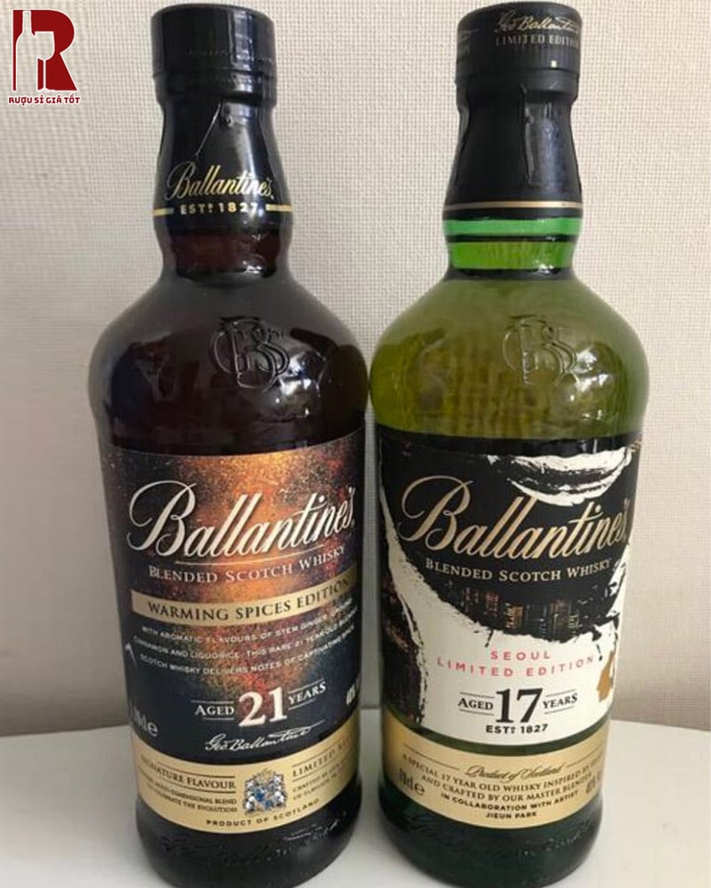 Rượu Whisky Ballantines 21 Warming Spices Edition