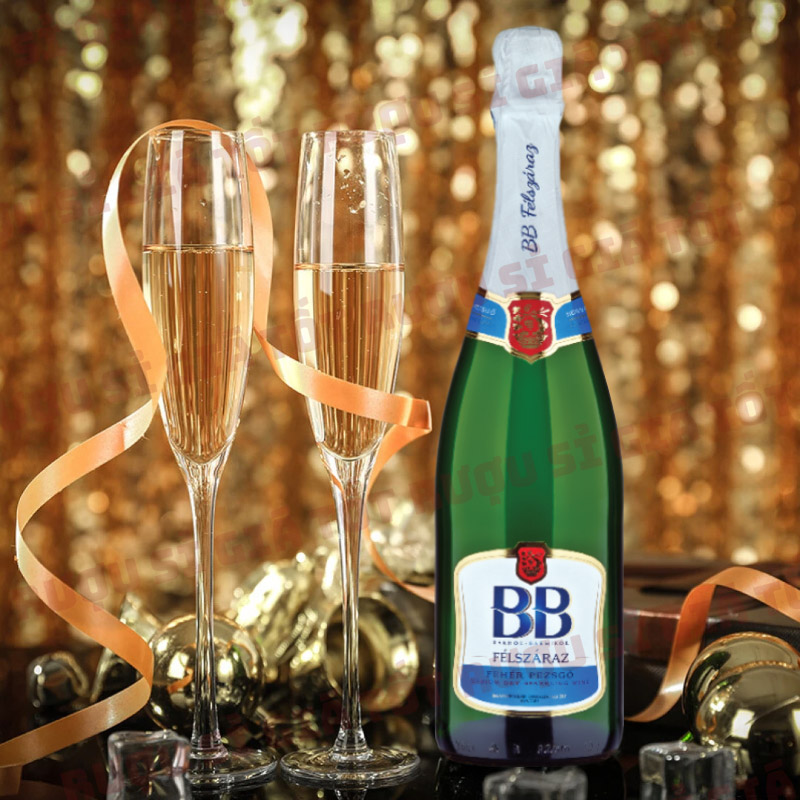 BB Demi Sec Sparkling Wine có vị rượu ngọt dịu nhẹ và sảng khoái