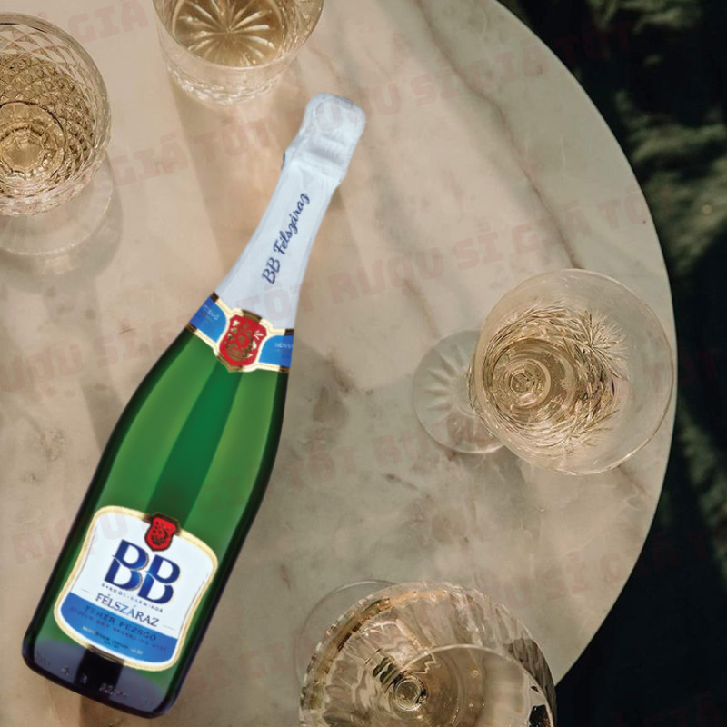 BB Demi Sec Sparkling Wine hoàn hảo cho các buổi tiệc tùng