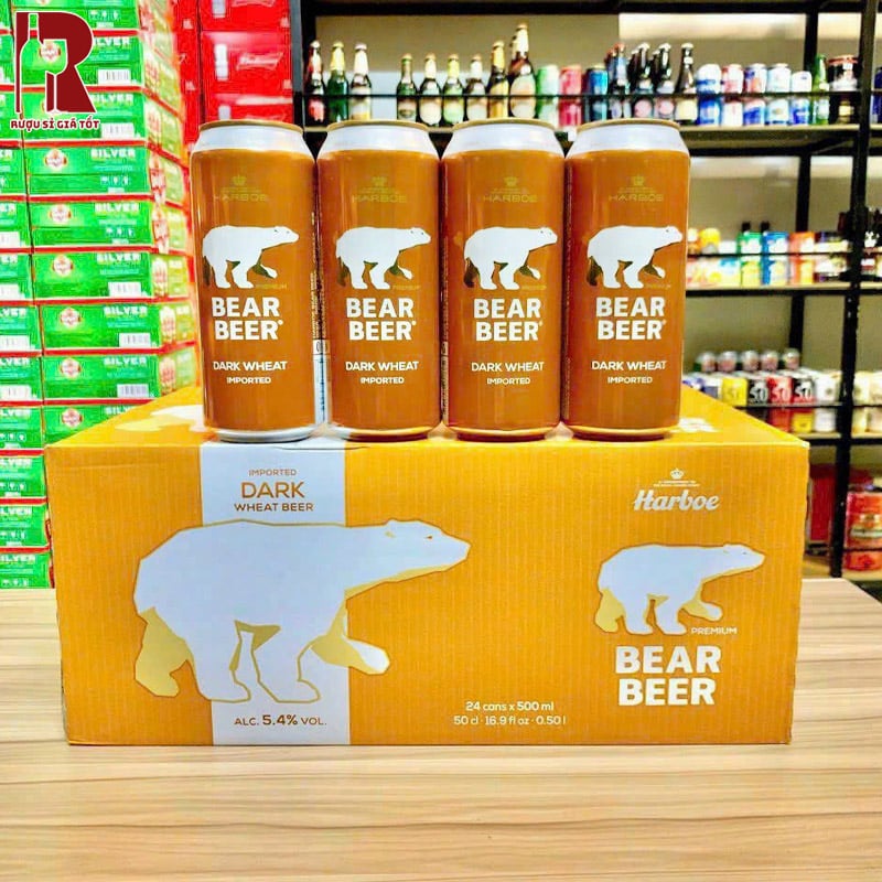 Bia Đức Gấu Bear Beer Dark Wheat giá rẻ nhất thị trường