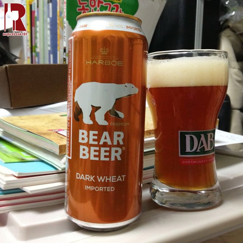 Bia Đức Gấu Bear Beer Dark Wheat giá tốt nhất hiện nay