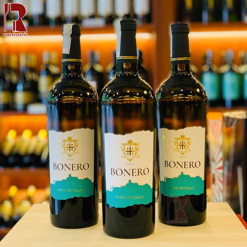 Trải nghiệm rượu Bonero Vino Bianco sống động, tươi mát