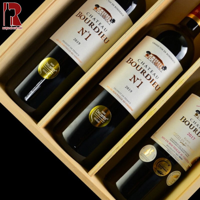 Cách thưởng thức vang Chateau Bourdieu No1 hoàn hảo