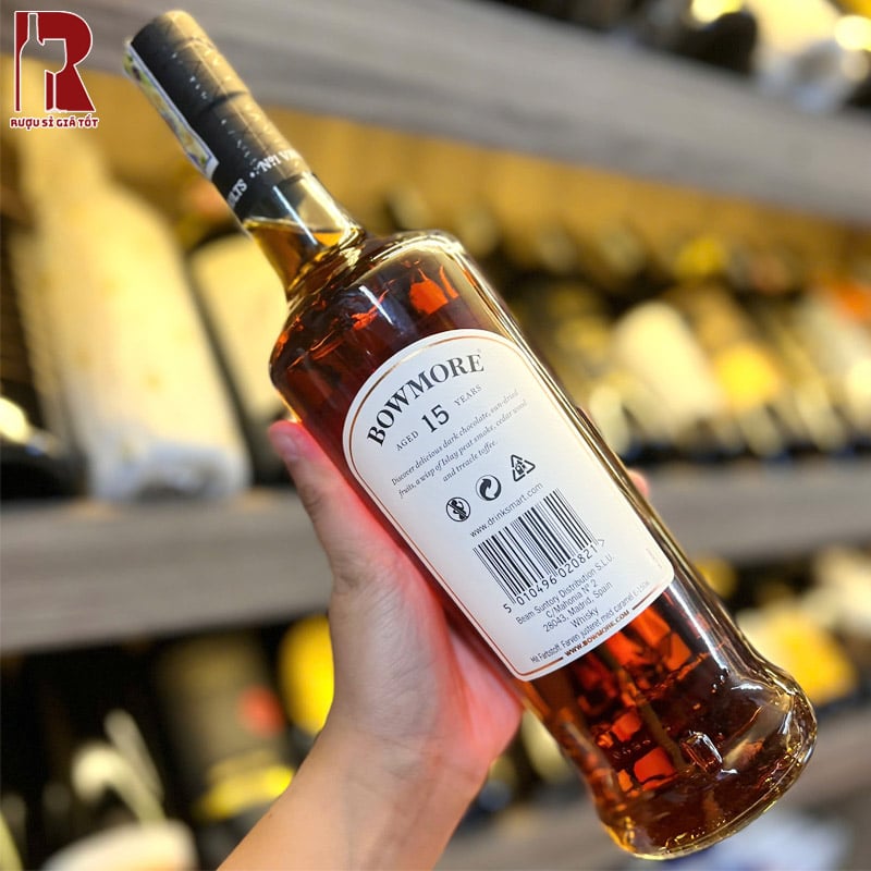 Rượu Bowmore 15 Năm giá rẻ nhất thị trường