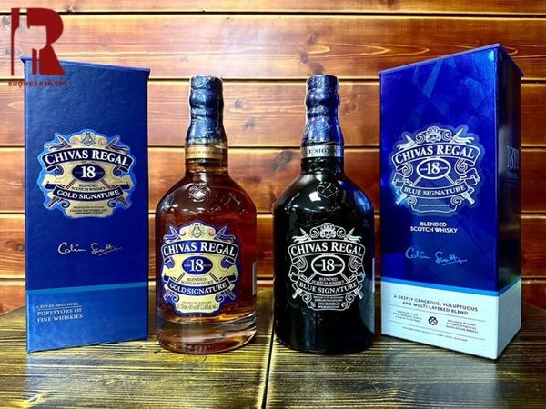 So sánh các loại rượu Chivas 18