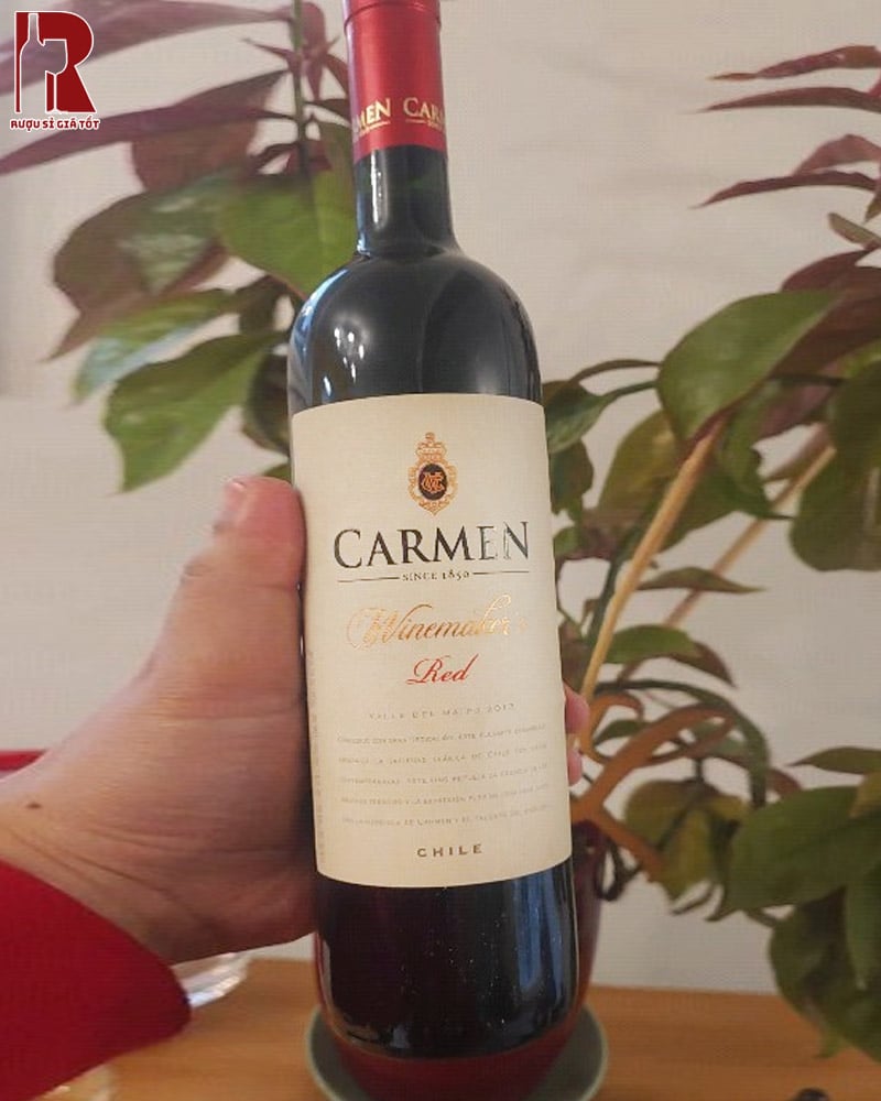 Rượu vang đỏ Carmen Winemaker’s Cabernet Sauvignon mang đến hậu vị dài lâu lưu luyến
