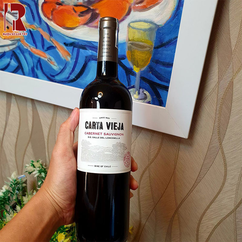 Rượu vang Carta Vieja Reserva Cabernet Sauvignon và quy trình sản xuất phức tạp
