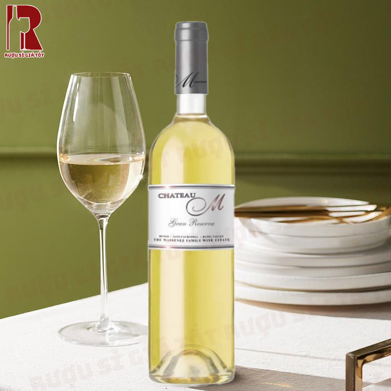Giá vang Chile Chateau M Chardonnay bao nhiêu?