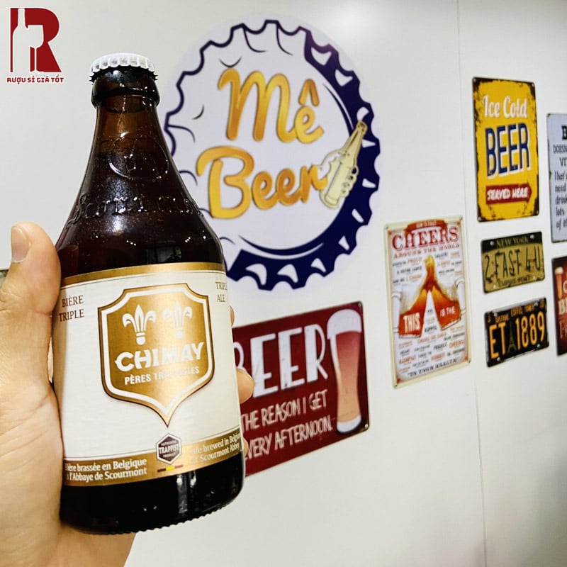 Bia Bỉ Chimay Trắng đặc biệt với quy trình sản xuất khép kín và tỉ mỉ