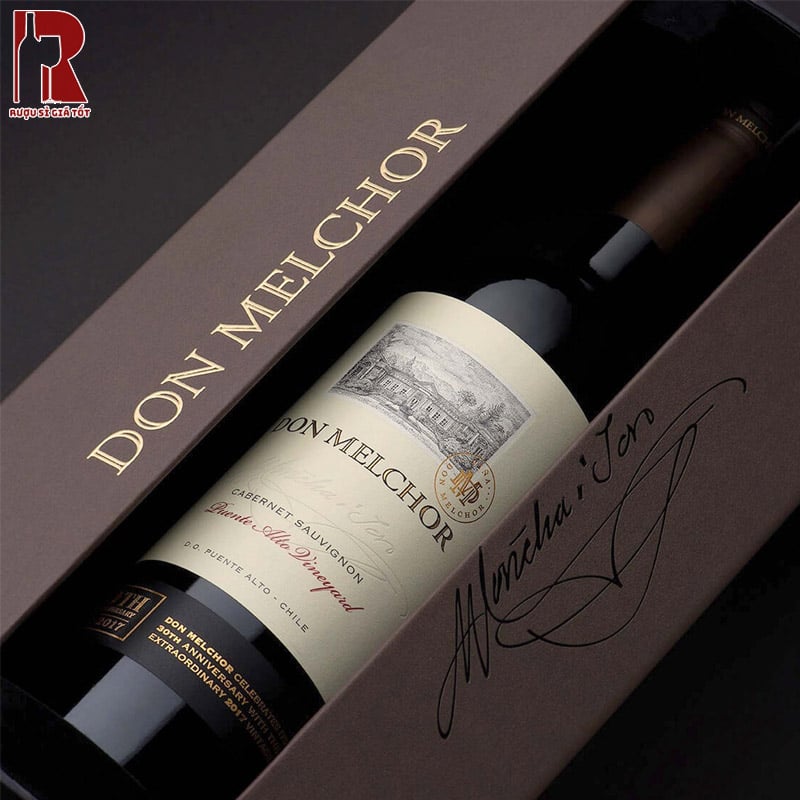 Vang Don Melchor Puente Alto Vineyard Cabernet Sauvignon cùng hương vị đặc biệt, đậm đà