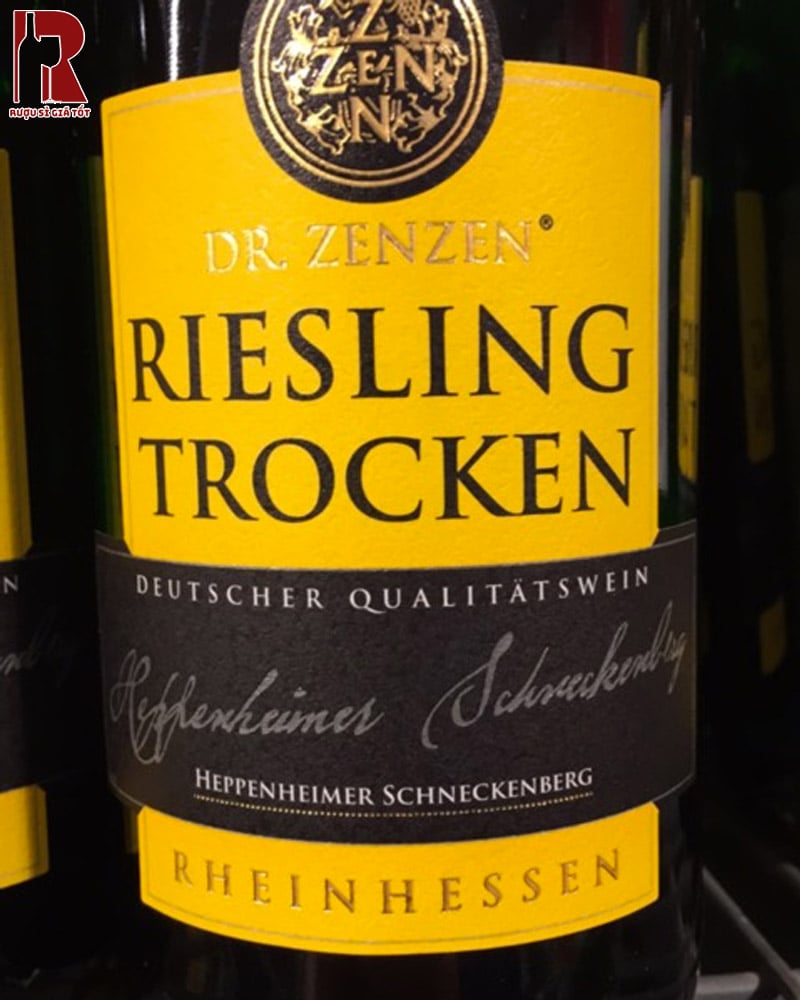 Phương Pháp Sản Xuất Dr Zenzen Riesling Trocken