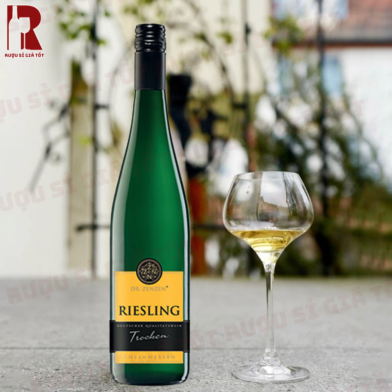 Rượu vang trắng Dr Zenzen Riesling Trocken giá rẻ